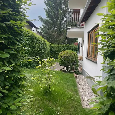 Helle Gartenwohnung, 2 Min Zum See, In Herrsching *
