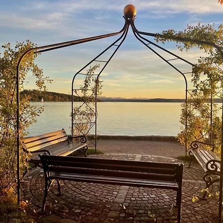 Helle Gartenwohnung, 2 Min Zum See, In Herrsching *