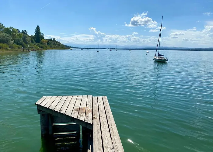Lejlighed Helle Gartenwohnung, 2 Min Zum See, In Herrsching *
