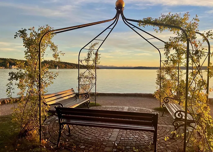 Helle Gartenwohnung, 2 Min Zum See, In Herrsching *